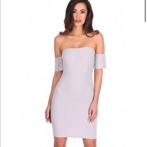AX Paris Mini Dress Off Shoulder Sleeves